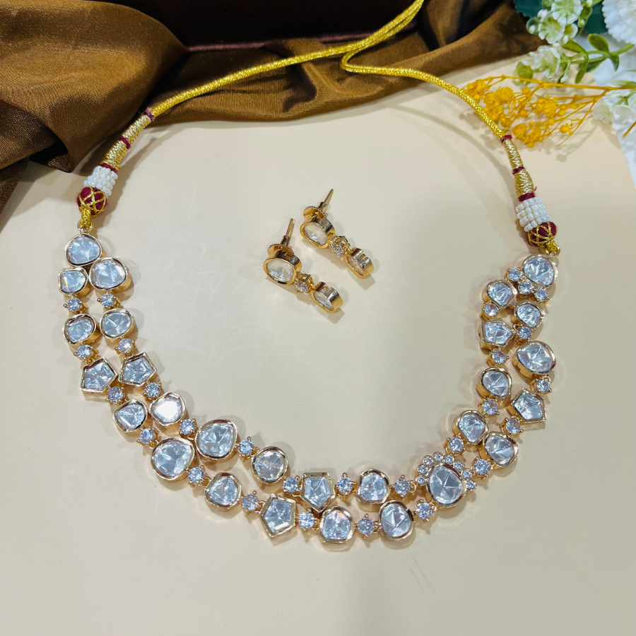 Polki, Moissanite , Mother's day gift