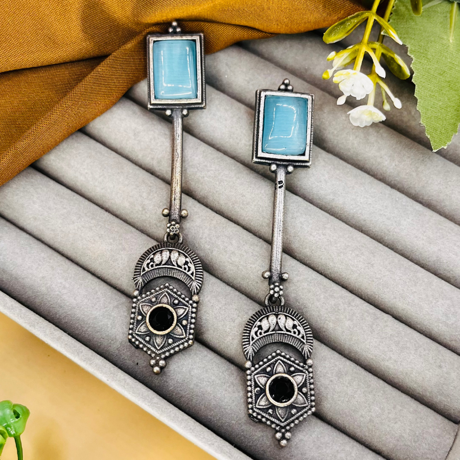 Sky Blue Drop Earrings