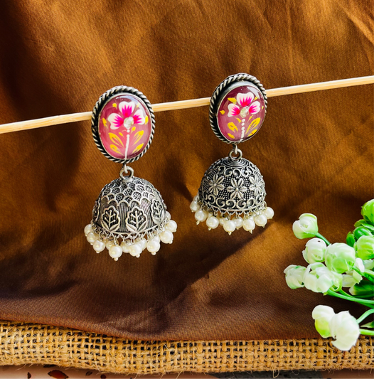 Meenakari Jhumki