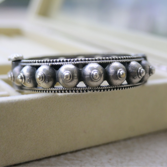 Oxidised Screwable Bangle