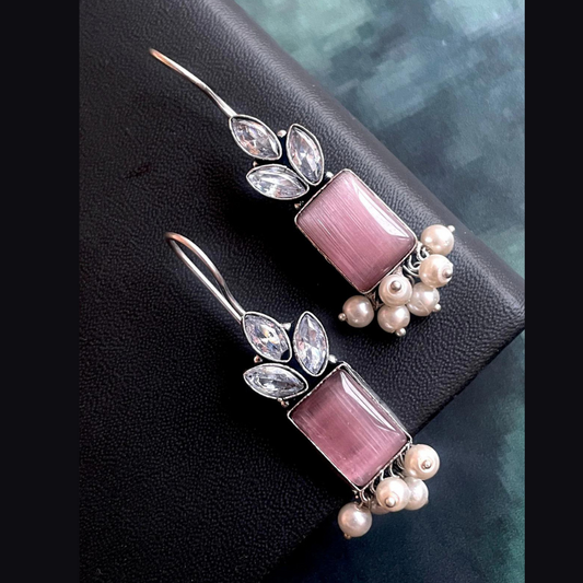 Monalisa Stone Hook Earring