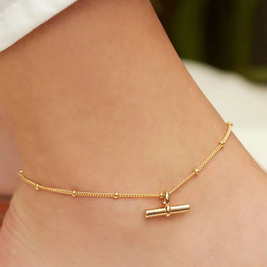 Anti Tarnish Single Anklet