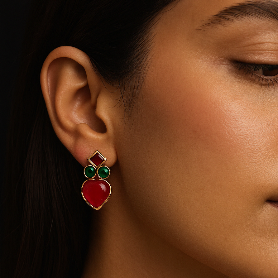 Chain Choker Necklace Set