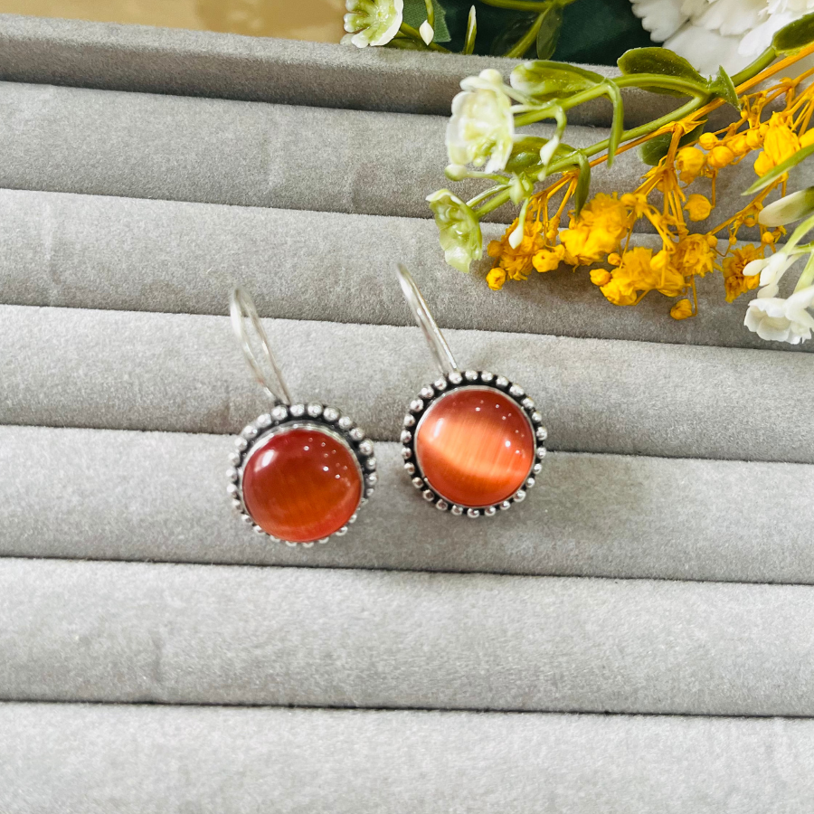 Monalisa Stone Hook Earring