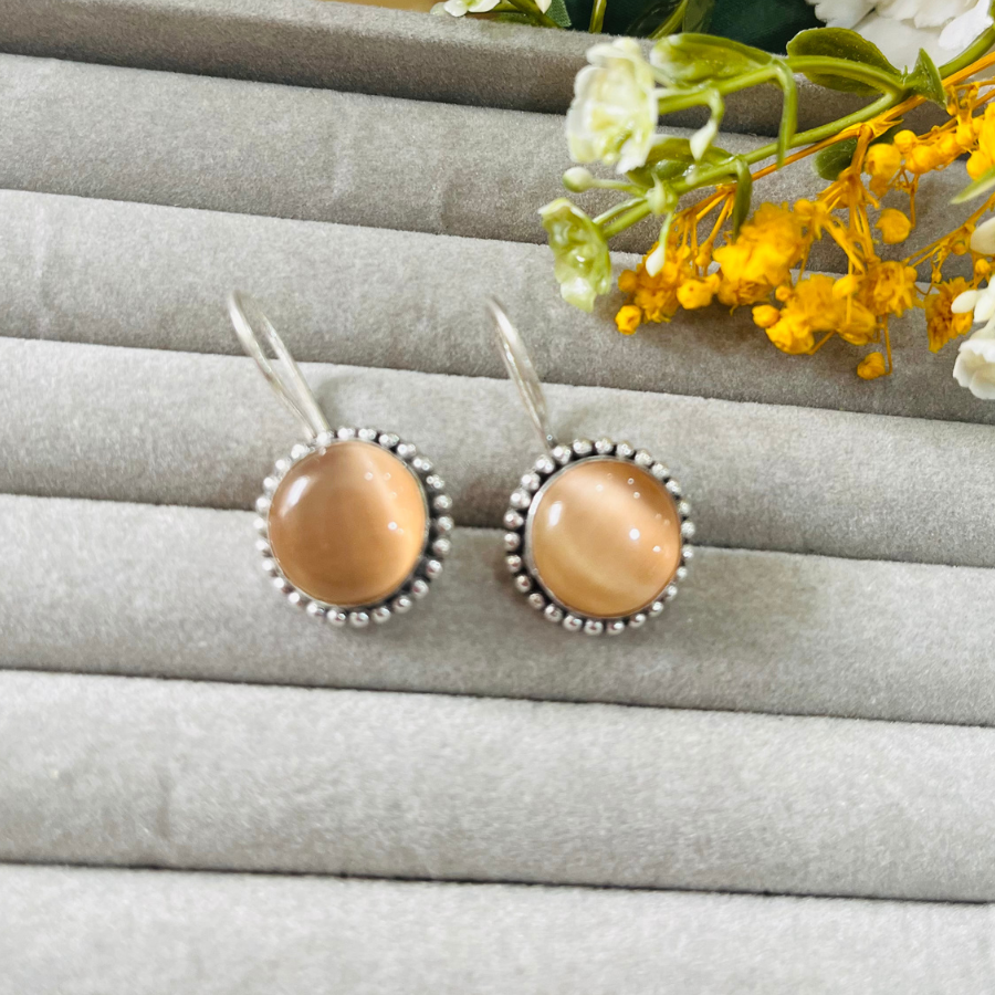 Monalisa Stone Hook Earring