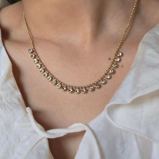 Dainty Pendant Chain Necklace