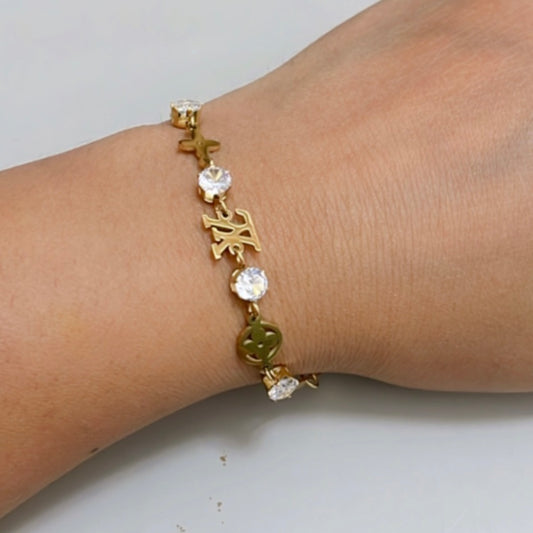 LV charm Chain Bracelet