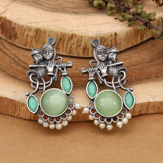 Lord Radha Krishna Earrings