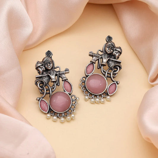 Lord Radha Krishna Earrings