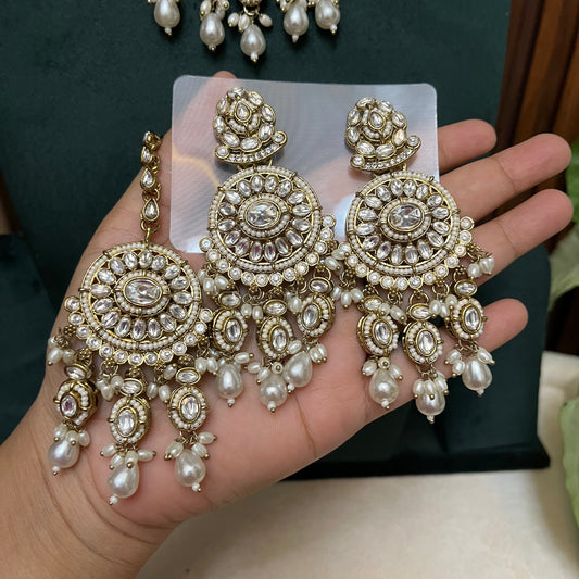 Kundan Choker Necklace Set