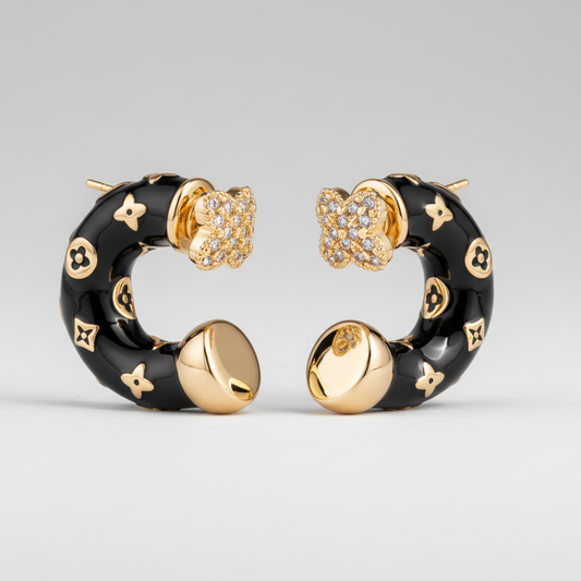 Brand Inspired Hoops Earring