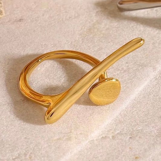 18k Gold Plated Ring
