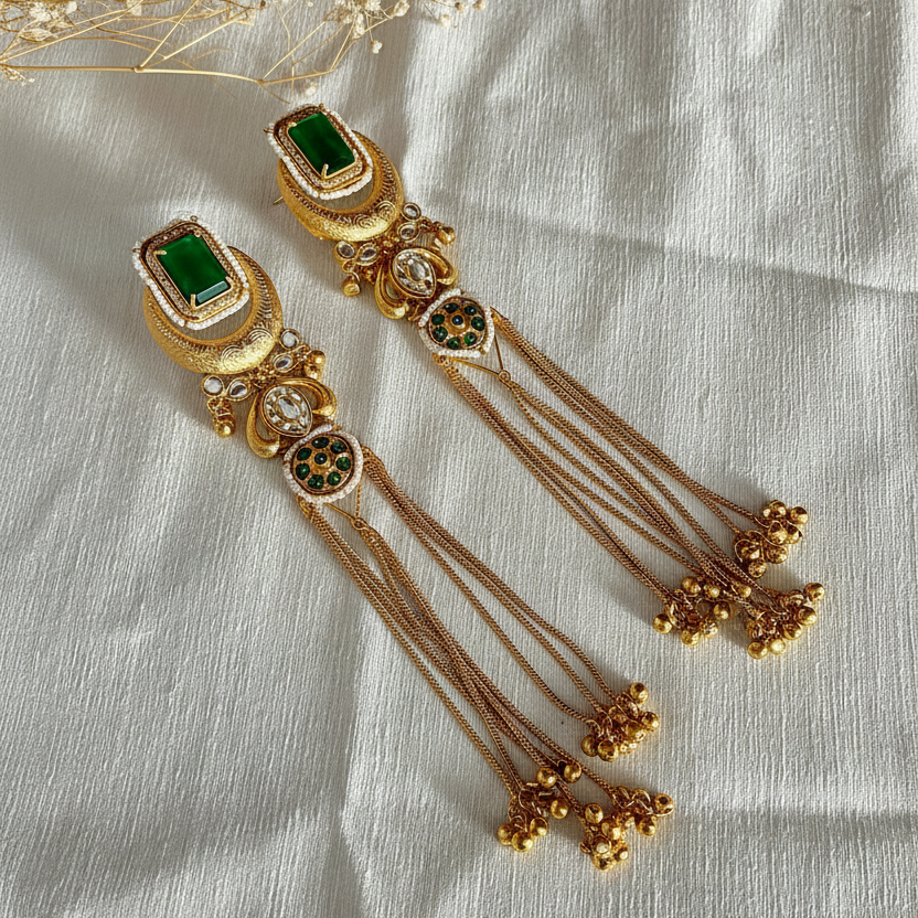 Isha Malviya Inspired Kashimiri Earrings