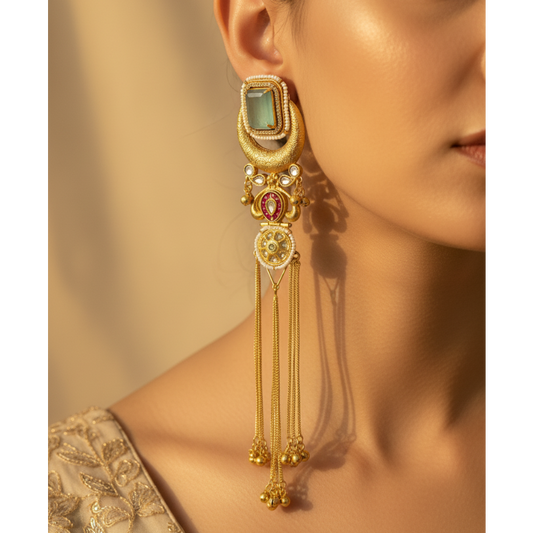 Isha Malviya Inspired Kashimiri Earrings