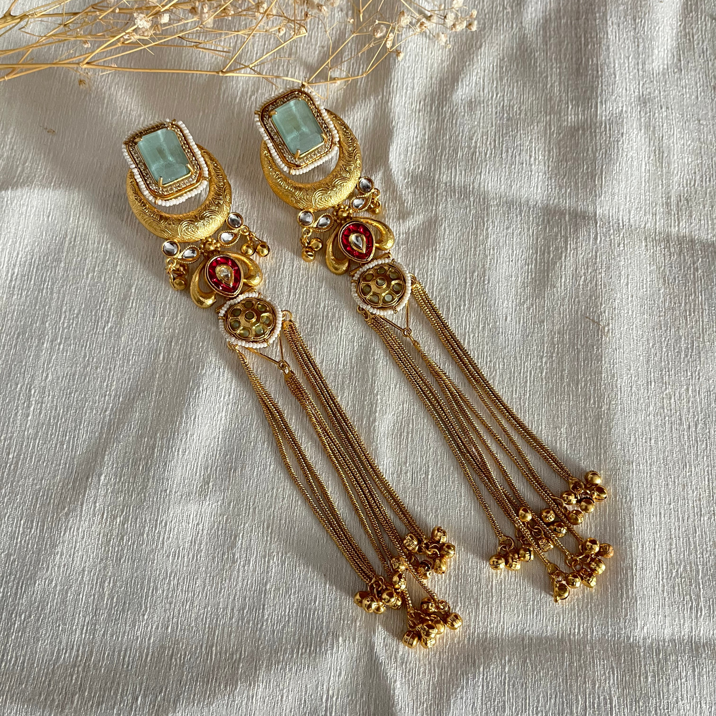 Isha Malviya Inspired Kashimiri Earrings