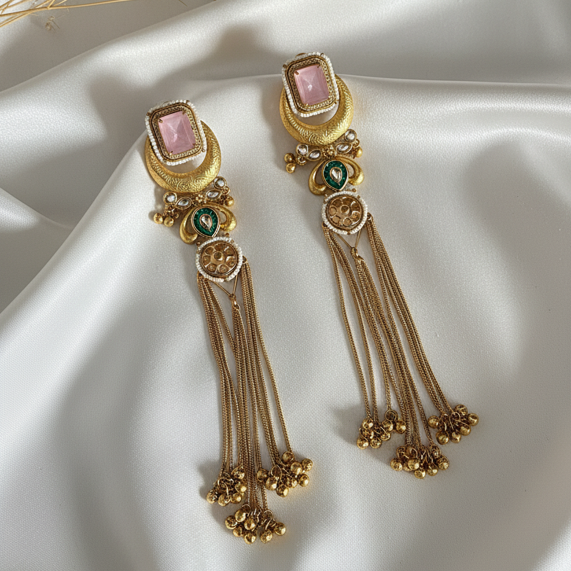 Isha Malviya Inspired Kashimiri Earrings