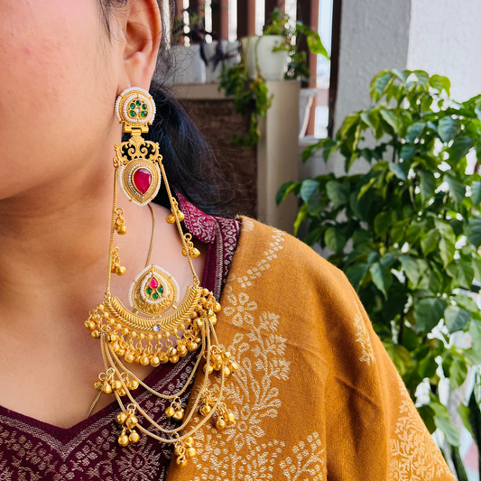 Kasmiri Statement Earrings