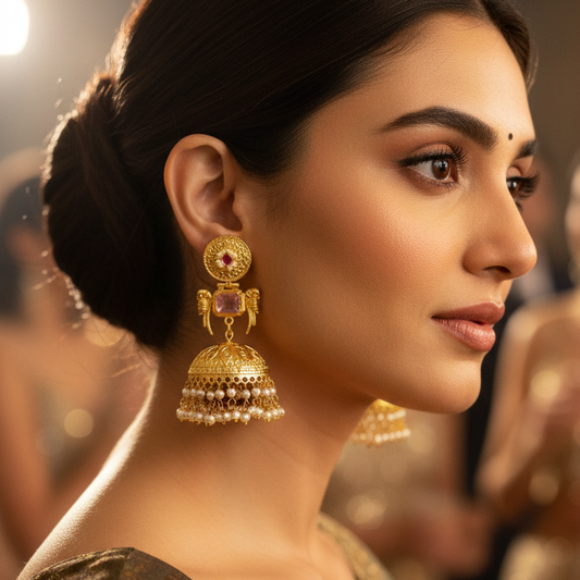 Kashmiri Jhumka Earrings
