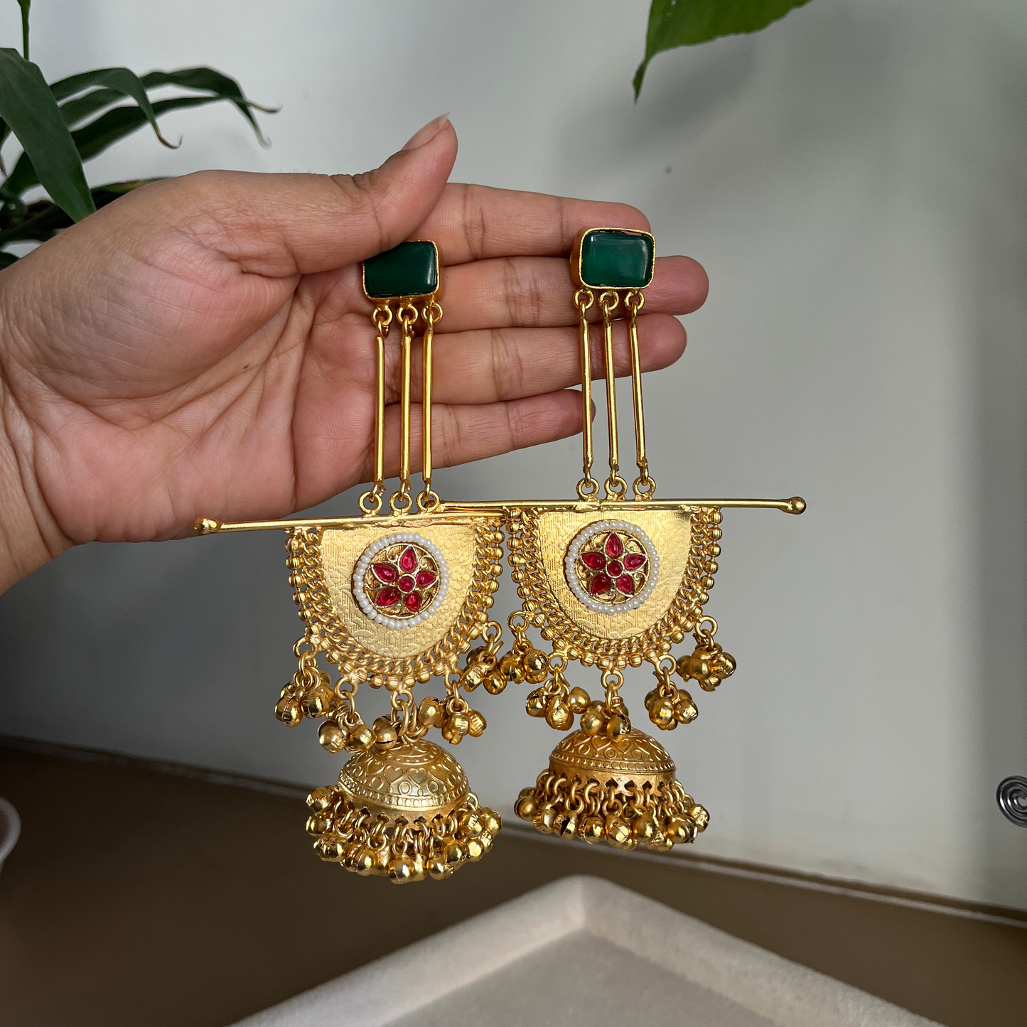Designer Kashmiri Earrings