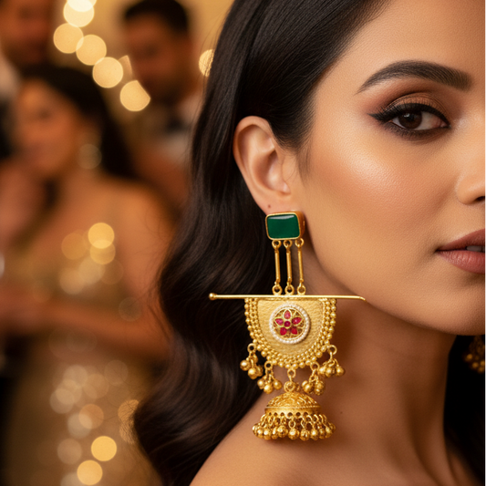 Designer Kashmiri Earrings