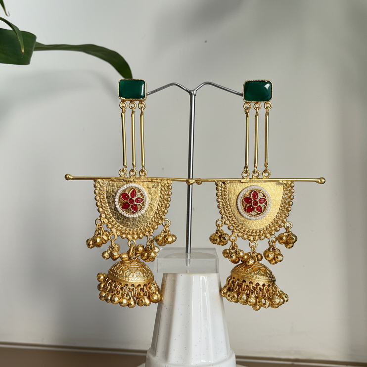 Designer Kashmiri Earrings
