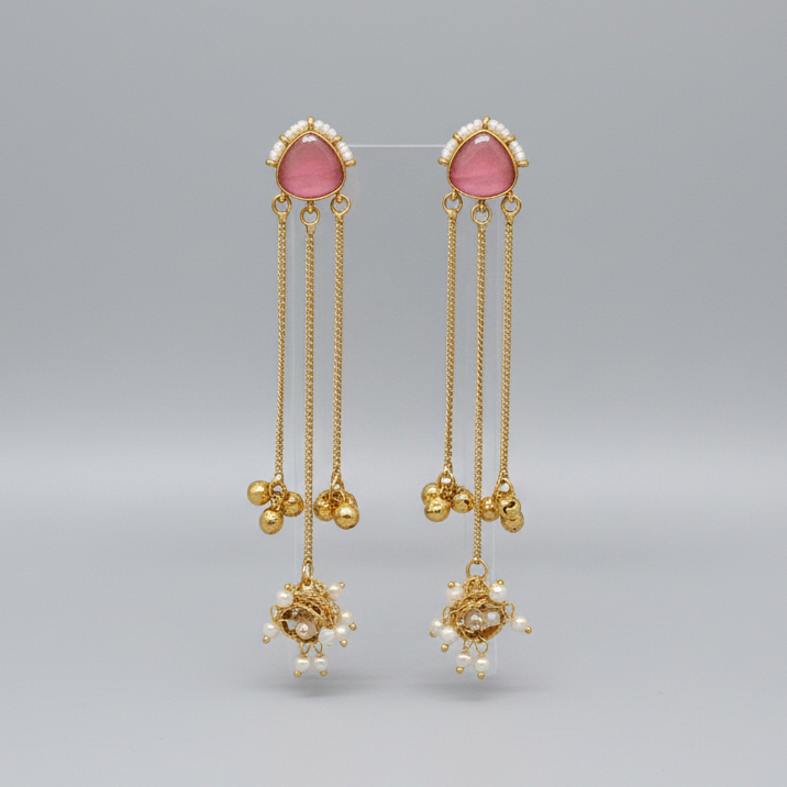 Sleek Kashmiri Earrings