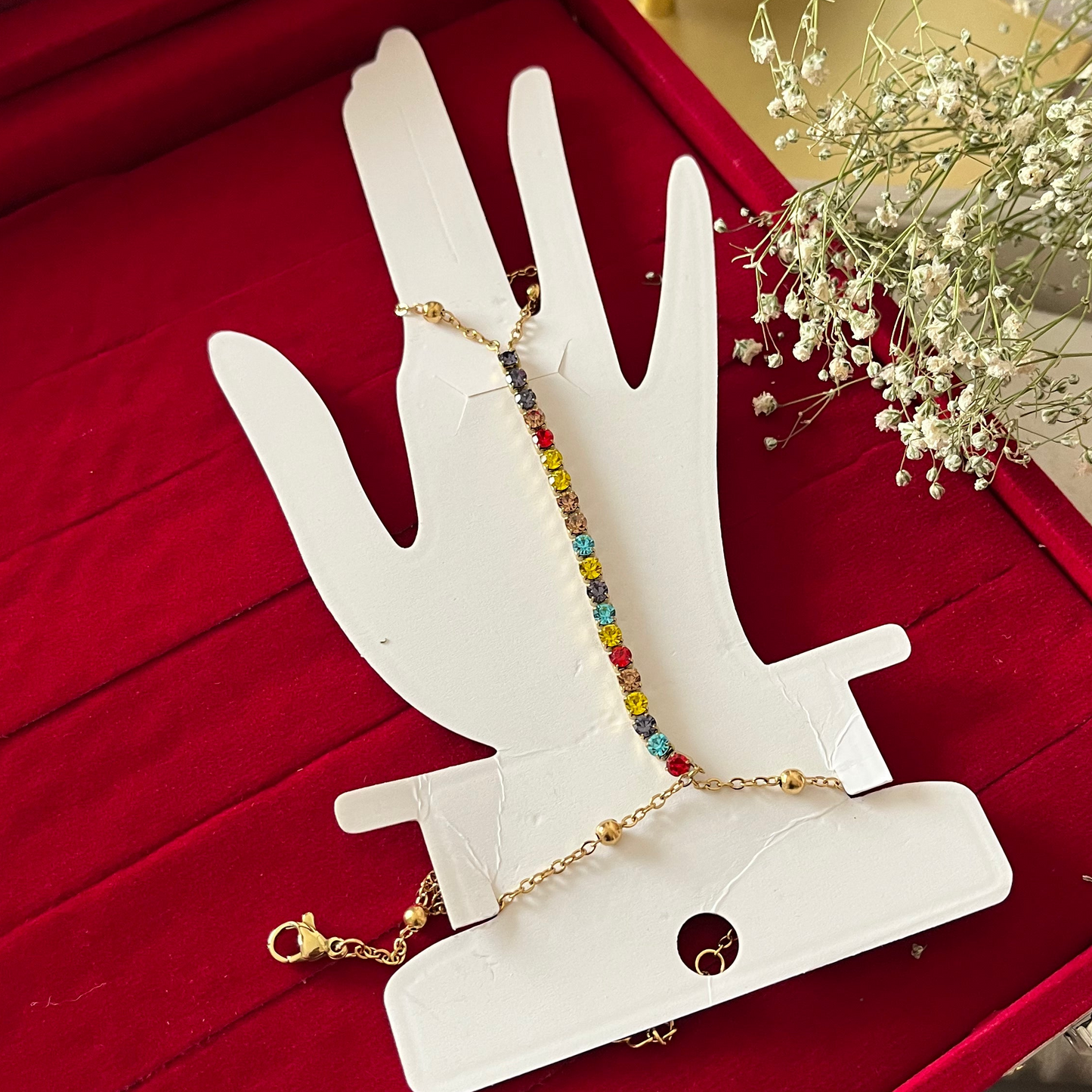 Finger Wrist Chain Bracelet
