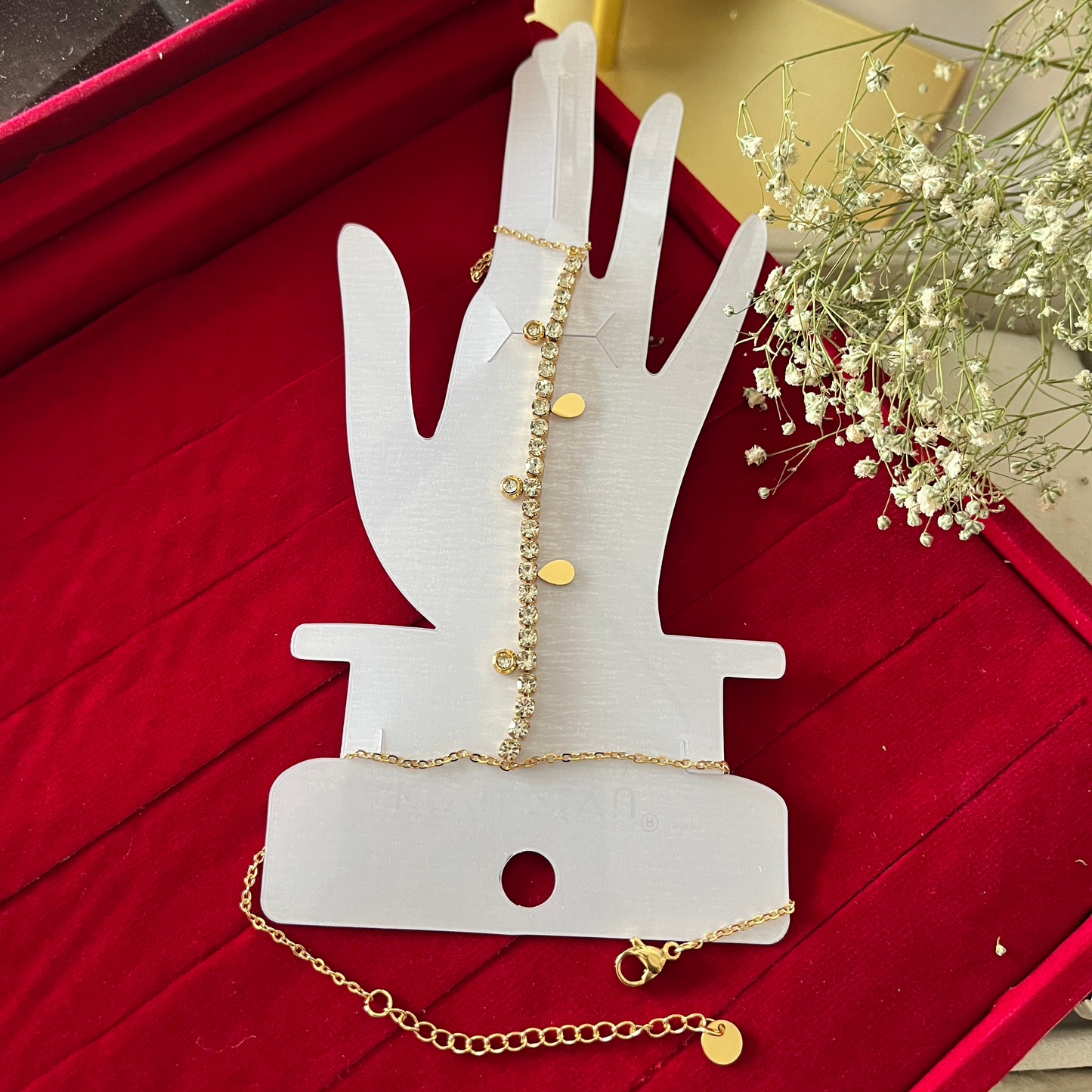 Finger Wrist Chain Bracelet