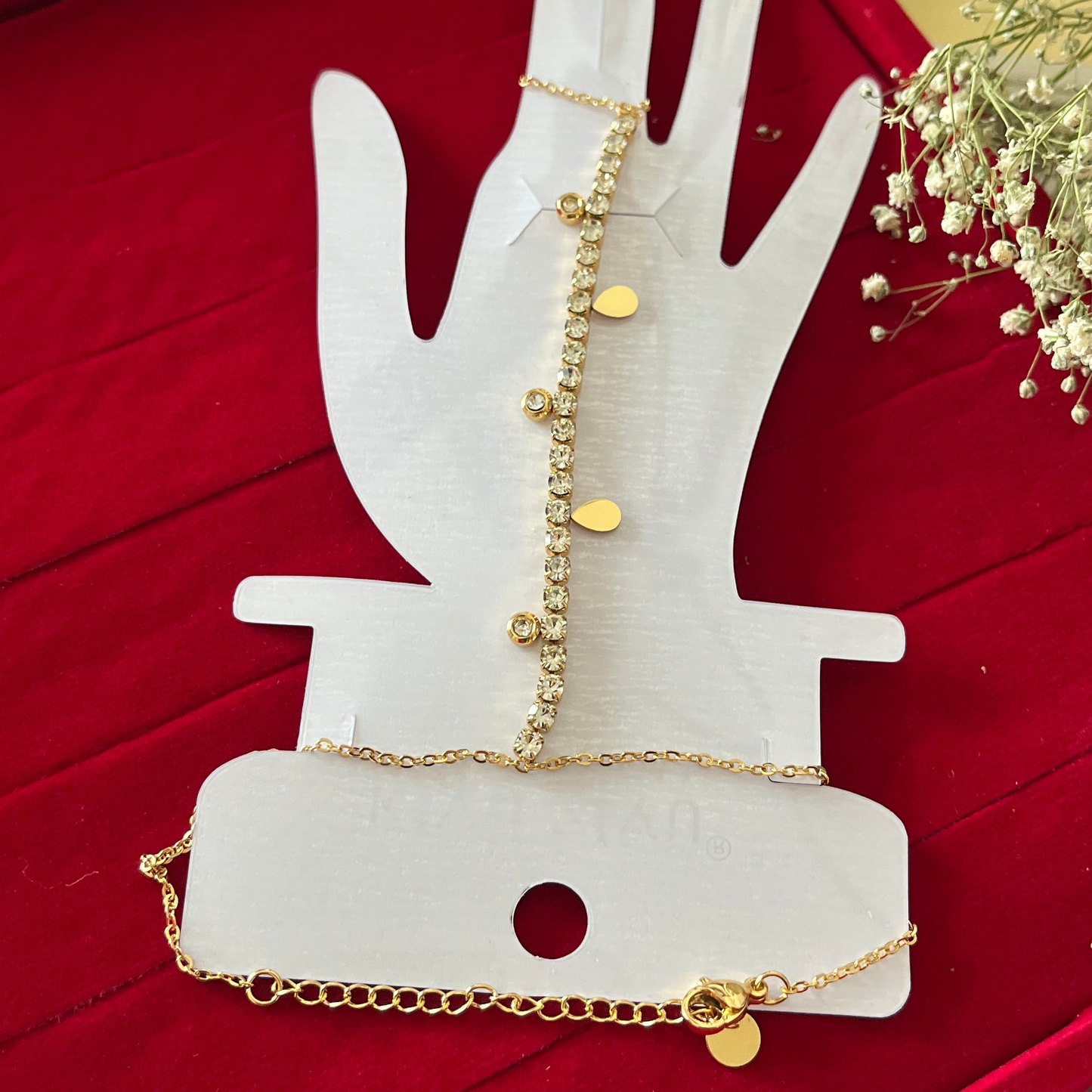 Finger Wrist Chain Bracelet