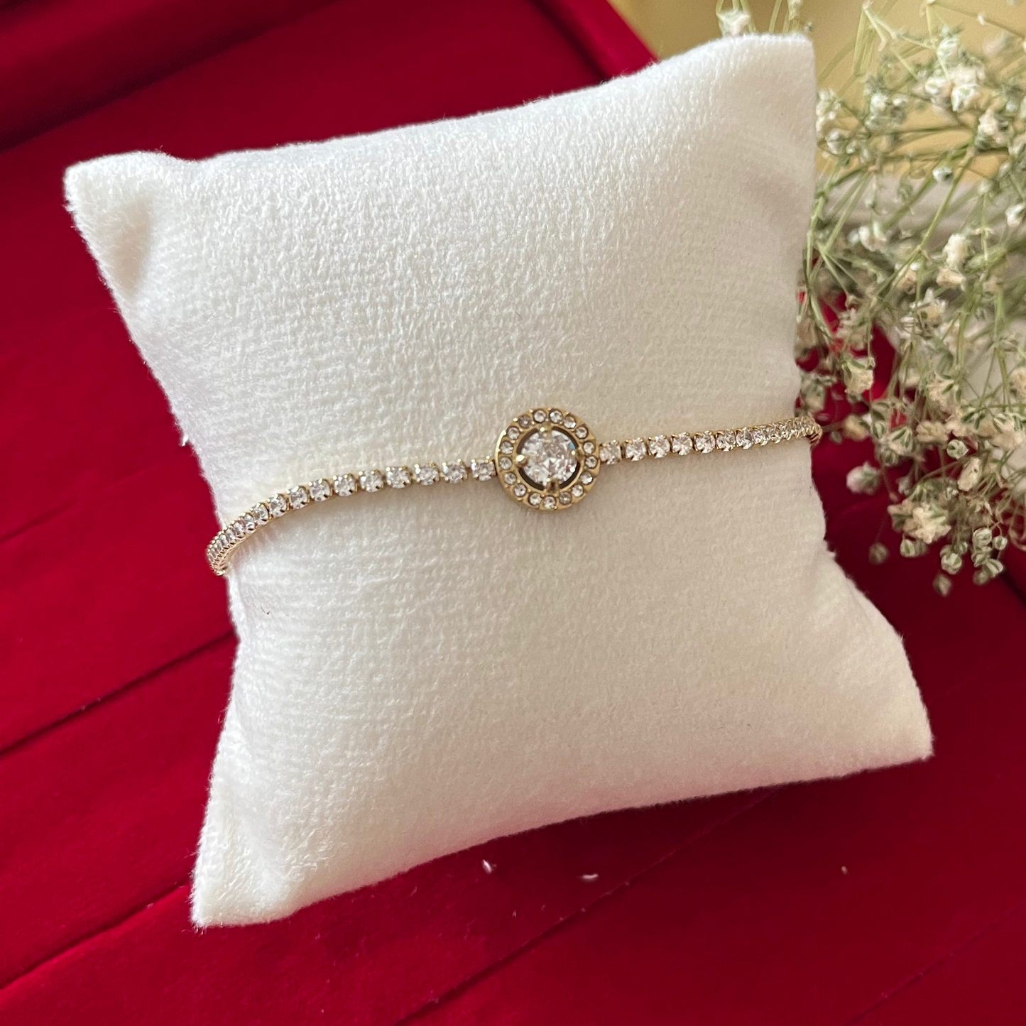 Diamond Tennis Chain Bracelet