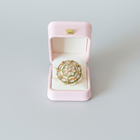 Statement Kundan Rings
