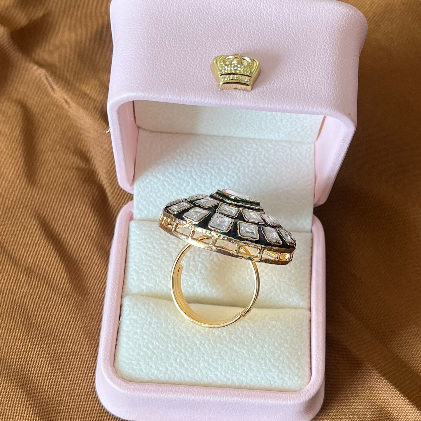 Statement Kundan Rings