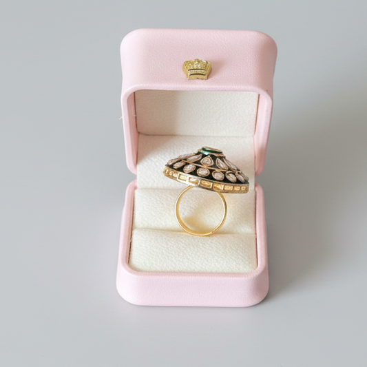 Statement Kundan Rings