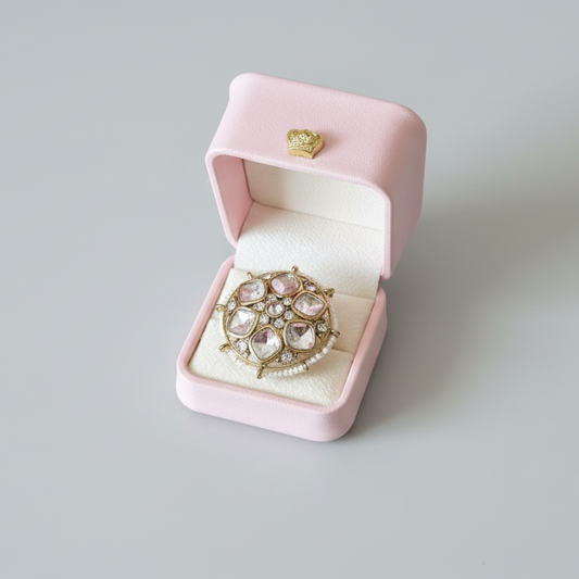 Statement Kundan Zircon Rings