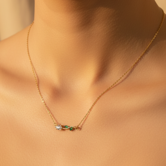 Tulip Chain Necklace