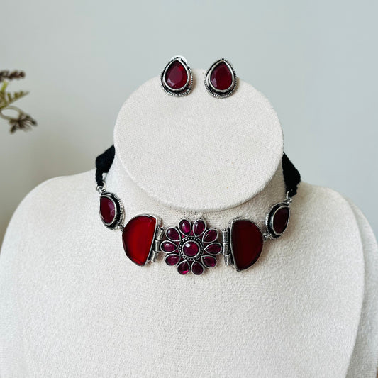 Maryam Choker Necklace Set