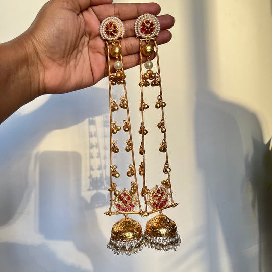 Statement Kashmiri Earrings