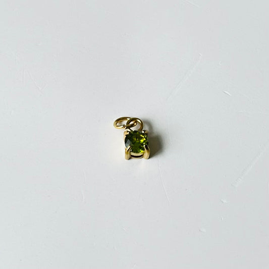 Mehandi Green Stone Charm Only