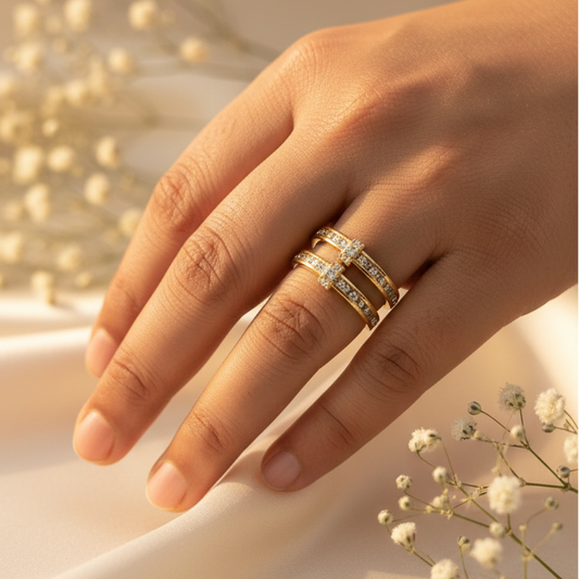 AD Double Layer Ring