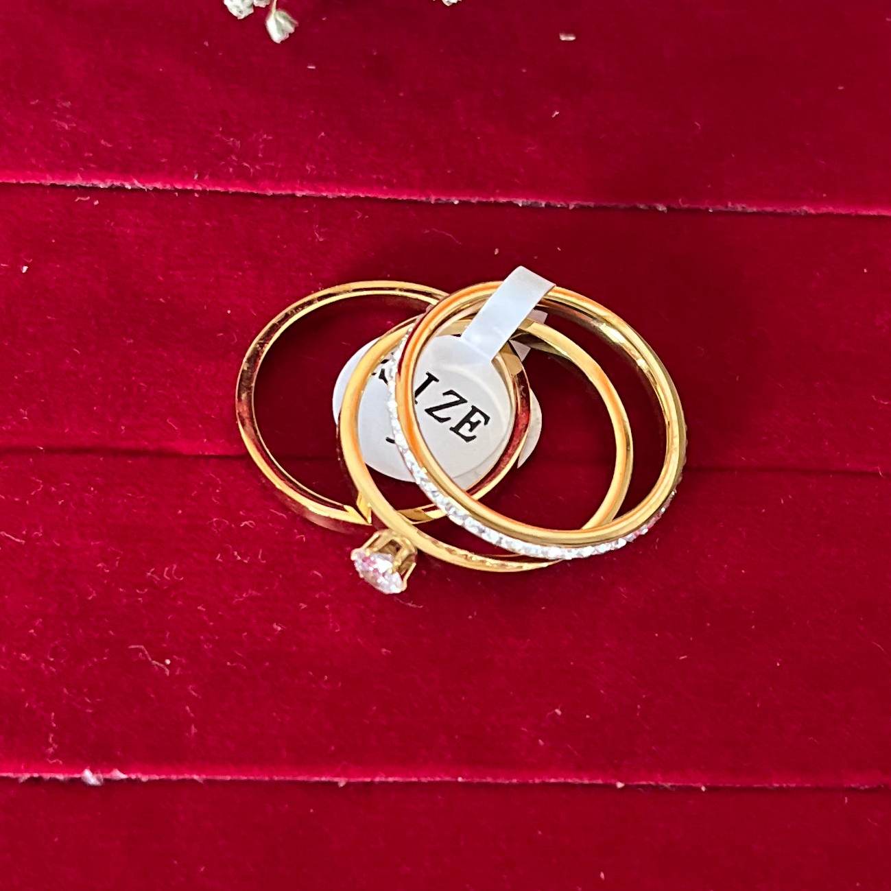 Set of 3 Stackable Ring