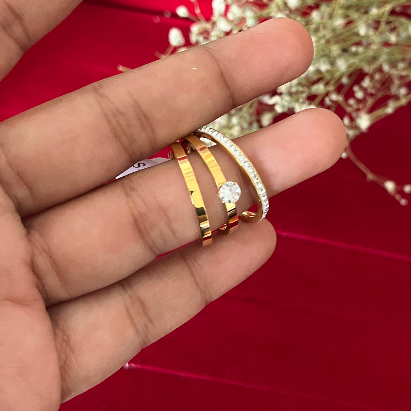 Set of 3 Stackable Ring