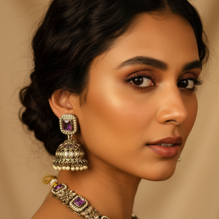 Levender Sleek Necklace Set