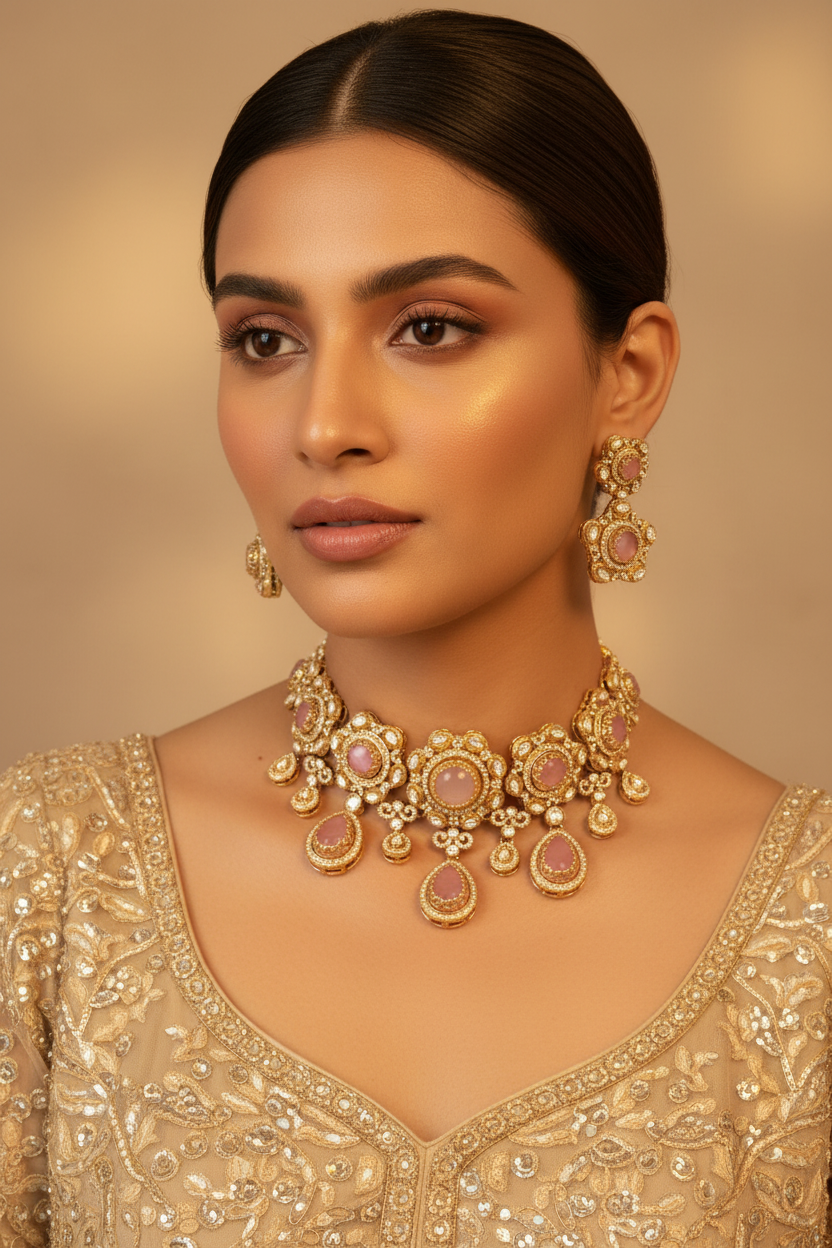 Monalisa Stone Brand Inspired Necklace Set