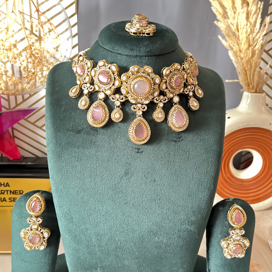 Monalisa Stone Brand Inspired Necklace Set