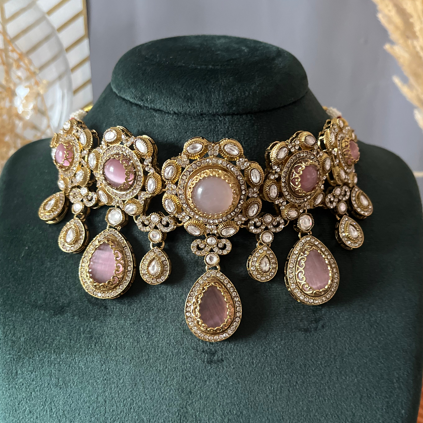 Monalisa Stone Brand Inspired Necklace Set