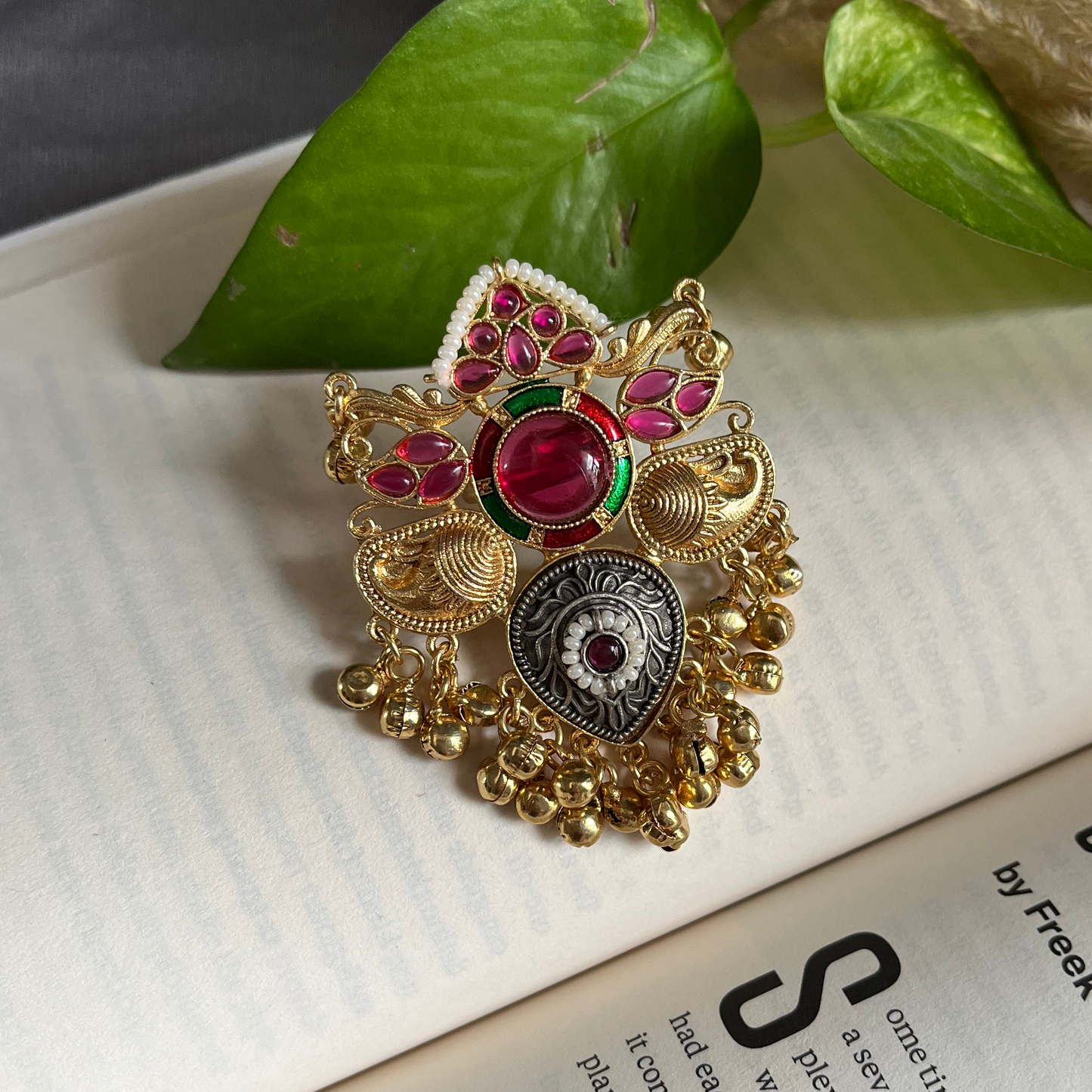 Dual Tone Statement Ring