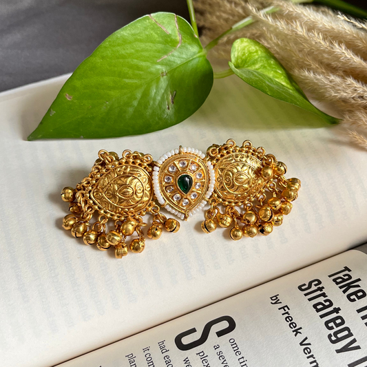 Kashmiri Ghungroo Statement Ring