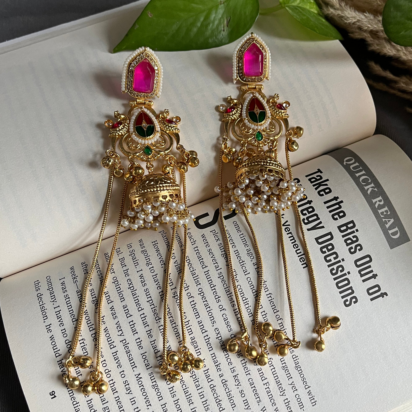 Kashmiri Jhumka Earrings