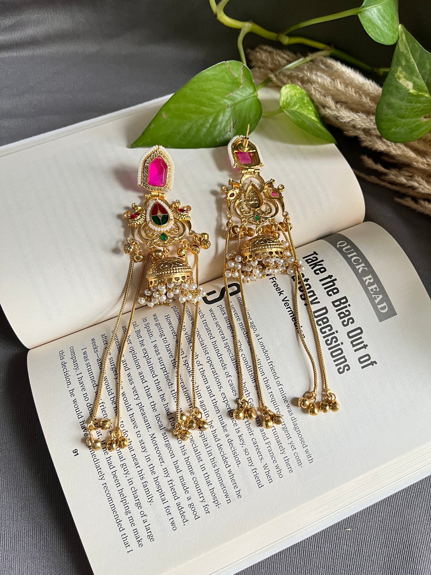 Kashmiri Jhumka Earrings