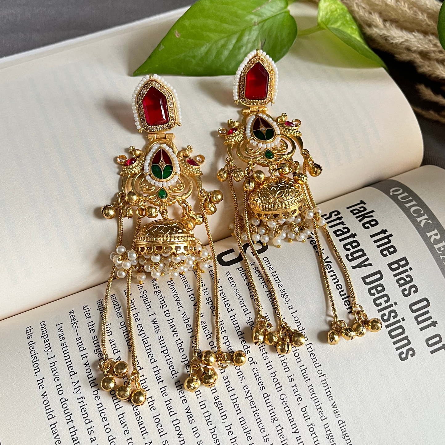 Kashmiri Jhumka Earrings
